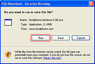 Run the installer.